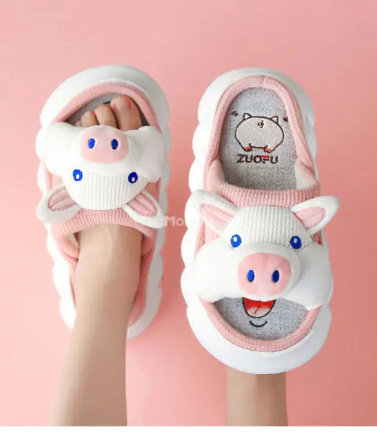 Cute Animals Bedroom Slippers