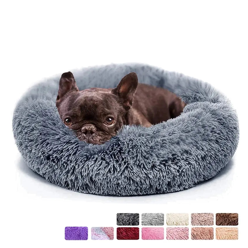 Comfy Donut Dog Bed