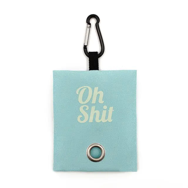 Oh Sheeeet Pet Waste Canvas Bag