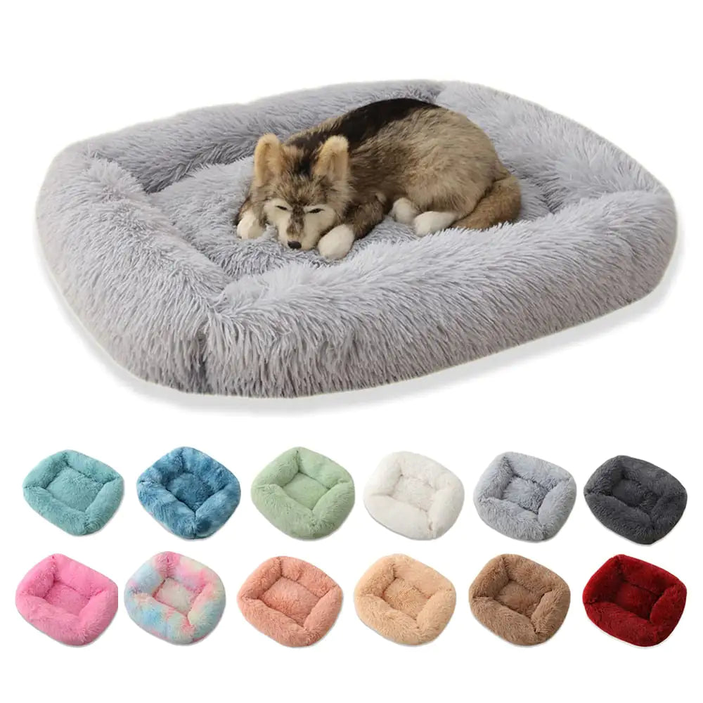 Comfortable Plush Pet Bed