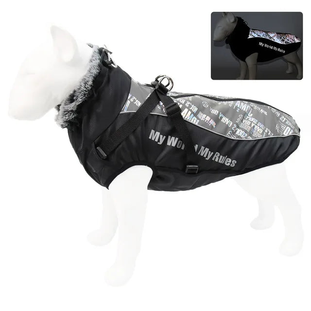 Waterproof Cotton Coat for Dogs