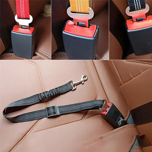 Reflective Safety Car Leash Belt For Pets