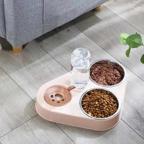 Automatic 3 in 1  Food and Drink Bowl