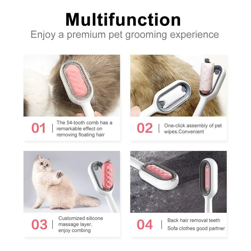 Multifunctional Pet Grooming Brush