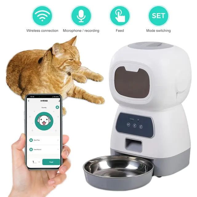 Smart Food Dispenser with Timer