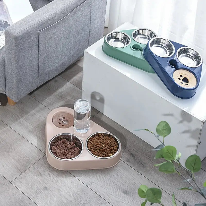 Automatic 3 in 1  Food and Drink Bowl