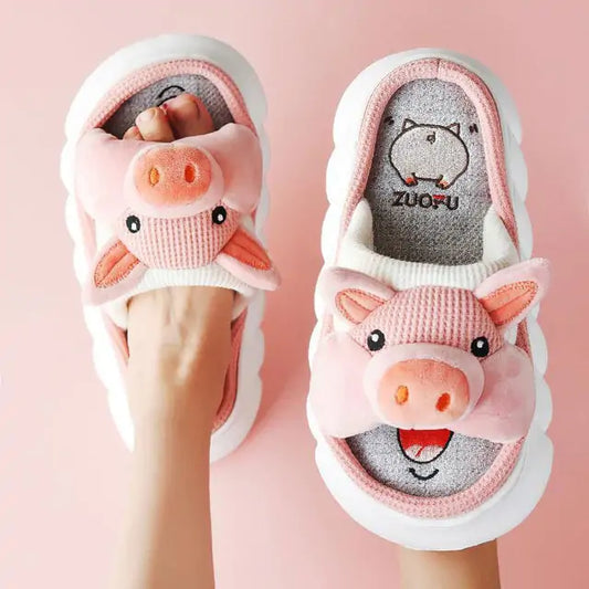 Cute Animals Bedroom Slippers