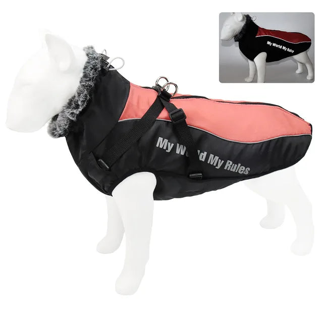 Waterproof Cotton Coat for Dogs