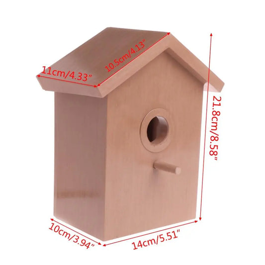 Wooden Bird House