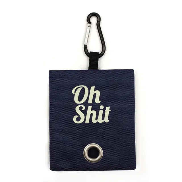 Oh Sheeeet Pet Waste Canvas Bag