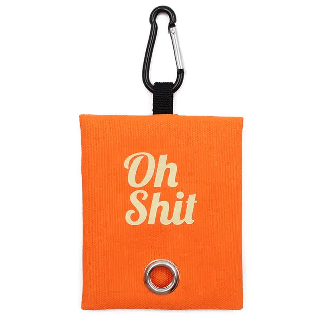 Oh Sheeeet Pet Waste Canvas Bag