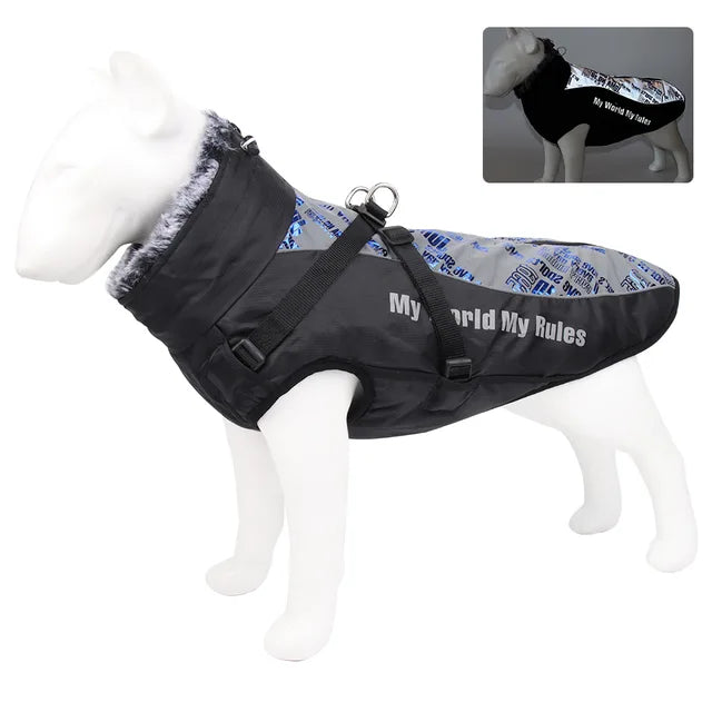 Waterproof Cotton Coat for Dogs